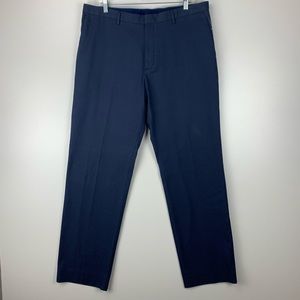 Banana Republic Men’s Non Iron Modern Slim Fit Pants Blue 36 x 34 Cotton Blend